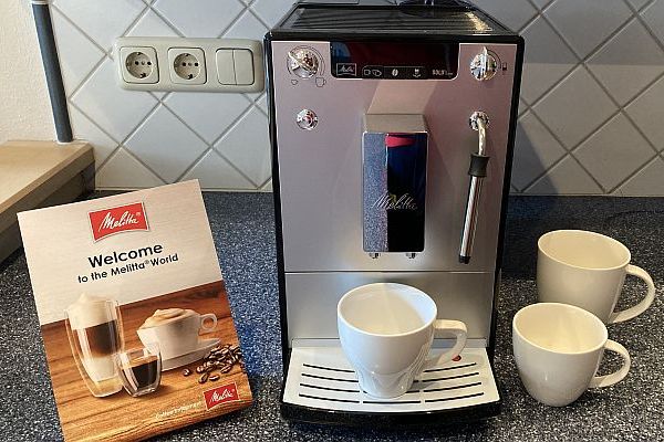 Kaffeevollautomat in allen Ferienwohnungen von Ferienwohnungen Neumaier in Reit im Winkl